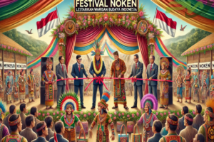 Menkebud Buka Festival Noken