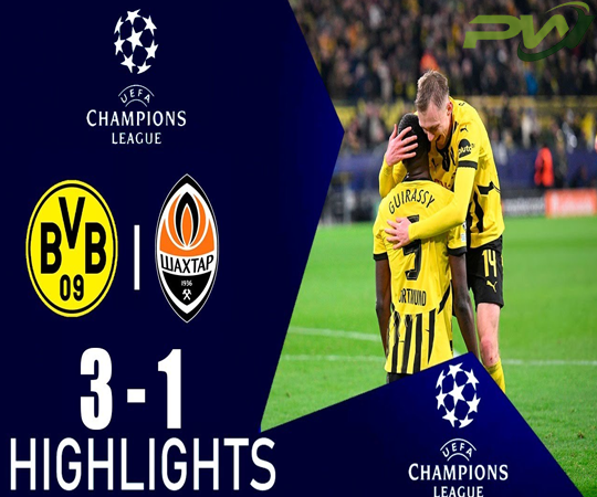 Hasil Dortmund Vs Shakhtar