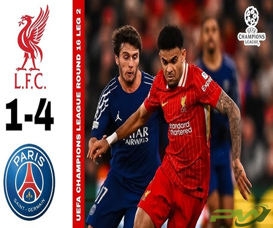 Hasil Liverpool Vs PSG