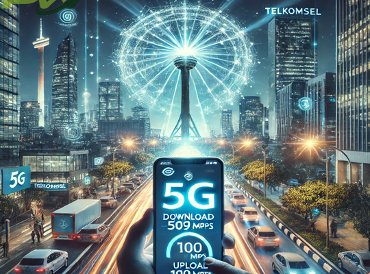 Uji Jaringan 5G Telkomsel