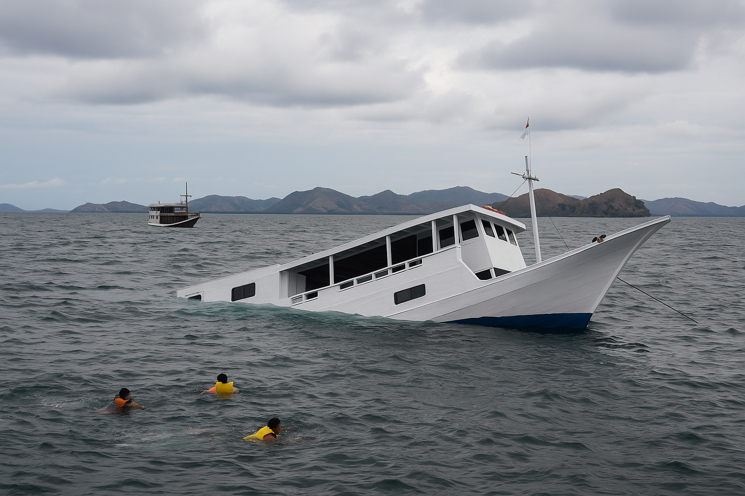 Kapal Wisata Terbalik diPerairan Labuan Bajo, BPOLBF Sebut Berdampak pada Kepercayaan Wisatawan dan Citra Pariwisata